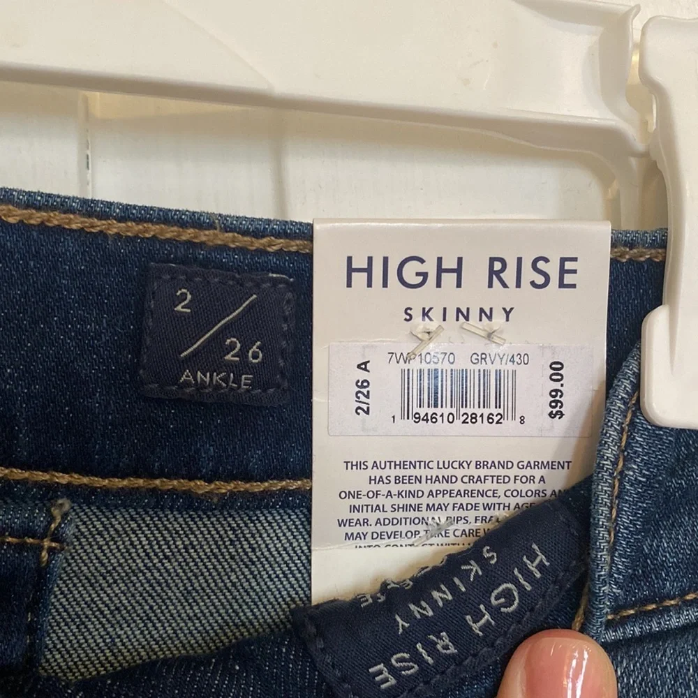 Lucky Brand Bridgette high rise skinny jeans - Picture 7 of 7